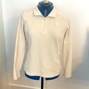 The North Face fleece pullover size lg